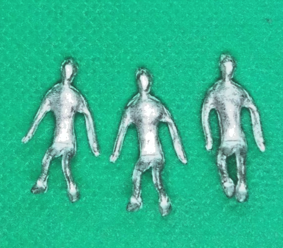 Digital Roundhouse HO Figures, pkg. 10 - Details Below