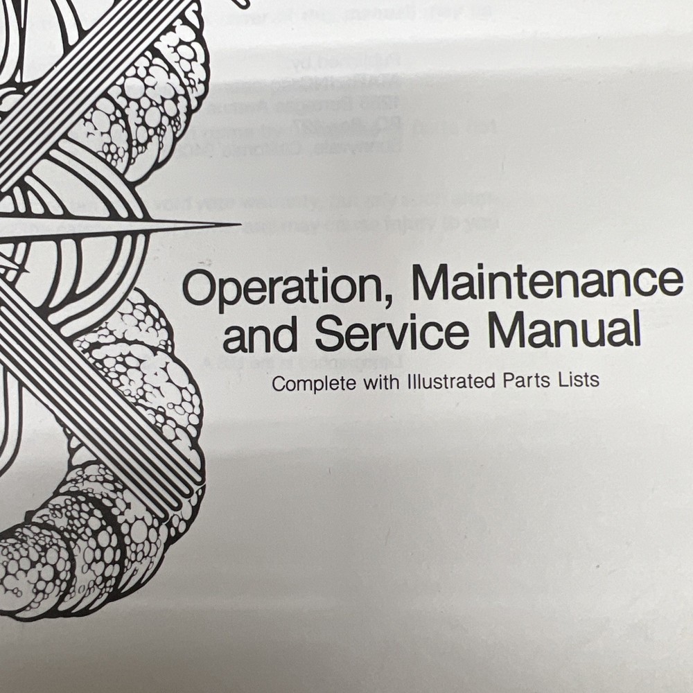 ORIGINAL-ATARI-CENTIPEDE-OPERATION, MAINTENANCE & SERVICE MANUAL