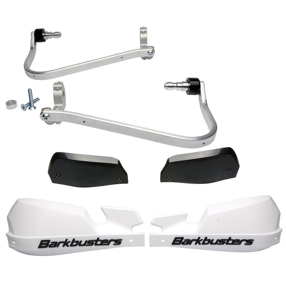 Barkbusters 2064410130 VPS Two Point Mounted Handguard Kit White