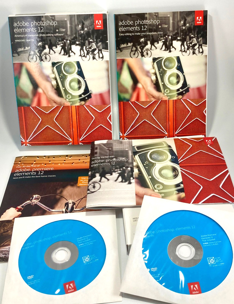 Adobe Photoshop Elements 12 Mac PC