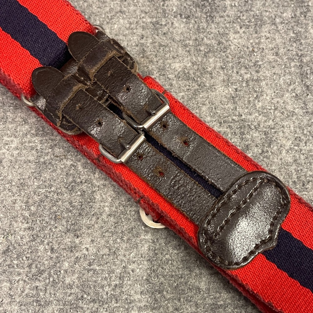 AGC Stable Belt Adjustable, Leather Straps Army Surplus Issue Regimental Dress