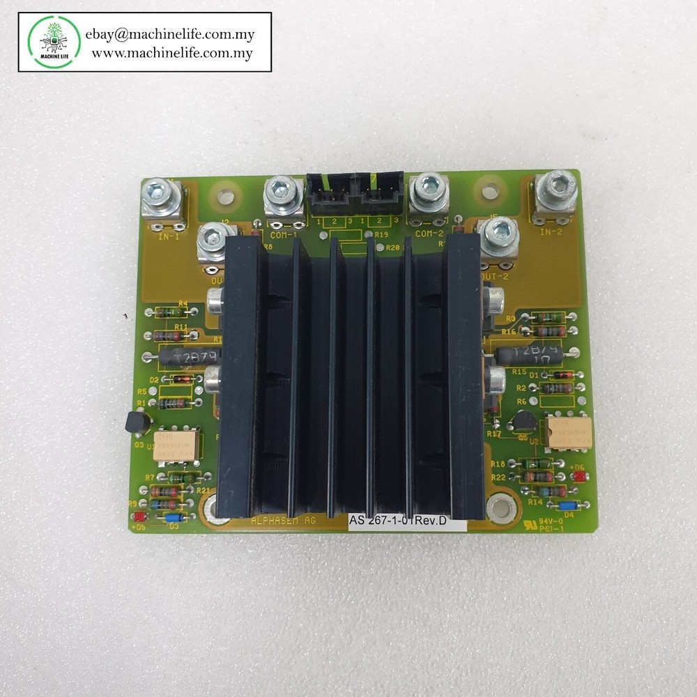 Alphasem AG AS267-1-01 Rev.D Alphasem PCB Board