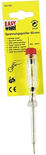 Easy Work Voltage Tester Phase Tester 65mm - One Piece,