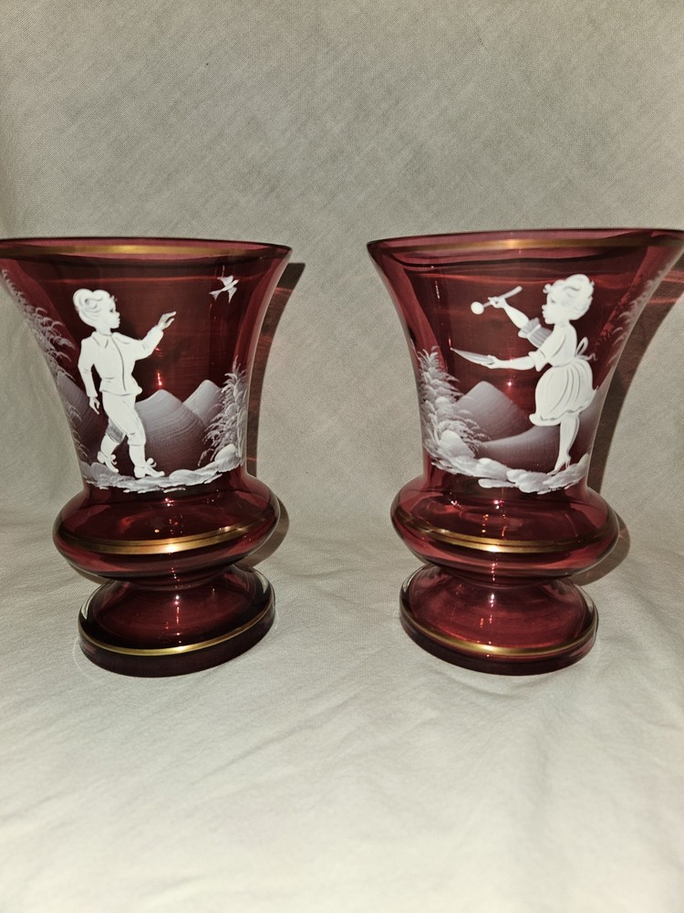 Cranberry Glass VASES