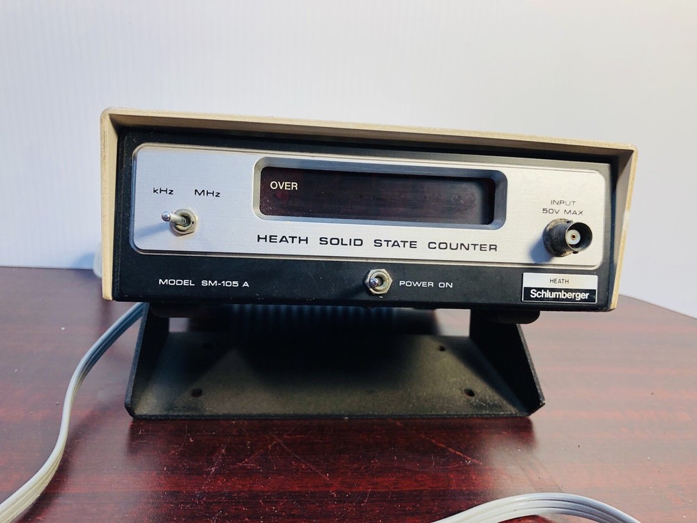 VTG Heath Schlumberger SM-105A Solid State Counter