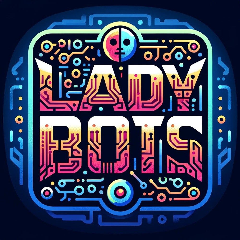 LadyBots.com - PREMIUM TWO WORD DOMAIN NAME - Technology, AI, Robots