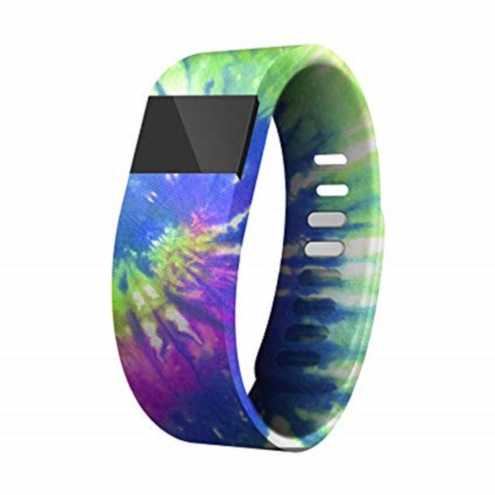 2 Zenixx Tie Dyed Activity Tracker Pro, Blue, Actiiv Activity Tracker Pro, Blue