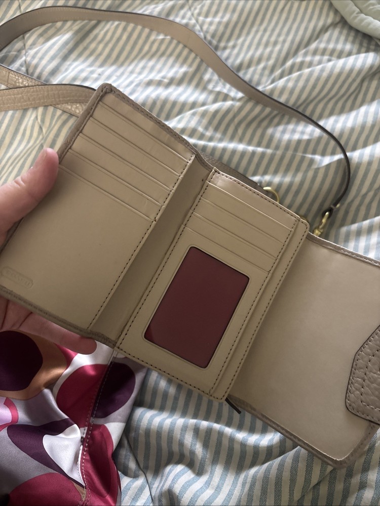 Coach Ashley Shoulder Handbag With Wallet