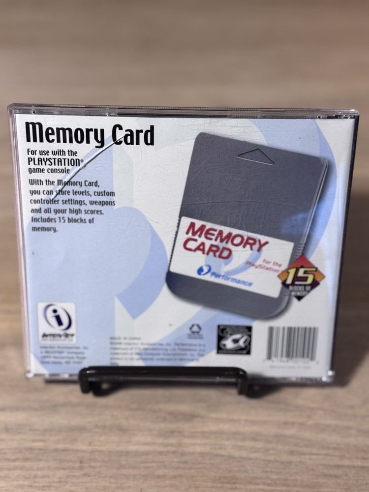Playstation PS1 Memory Card by Performance / 15 Blocks / Tested / Read