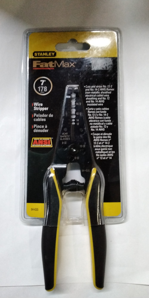 STANLEY FATMAX 7" Wire Stripper 84-635