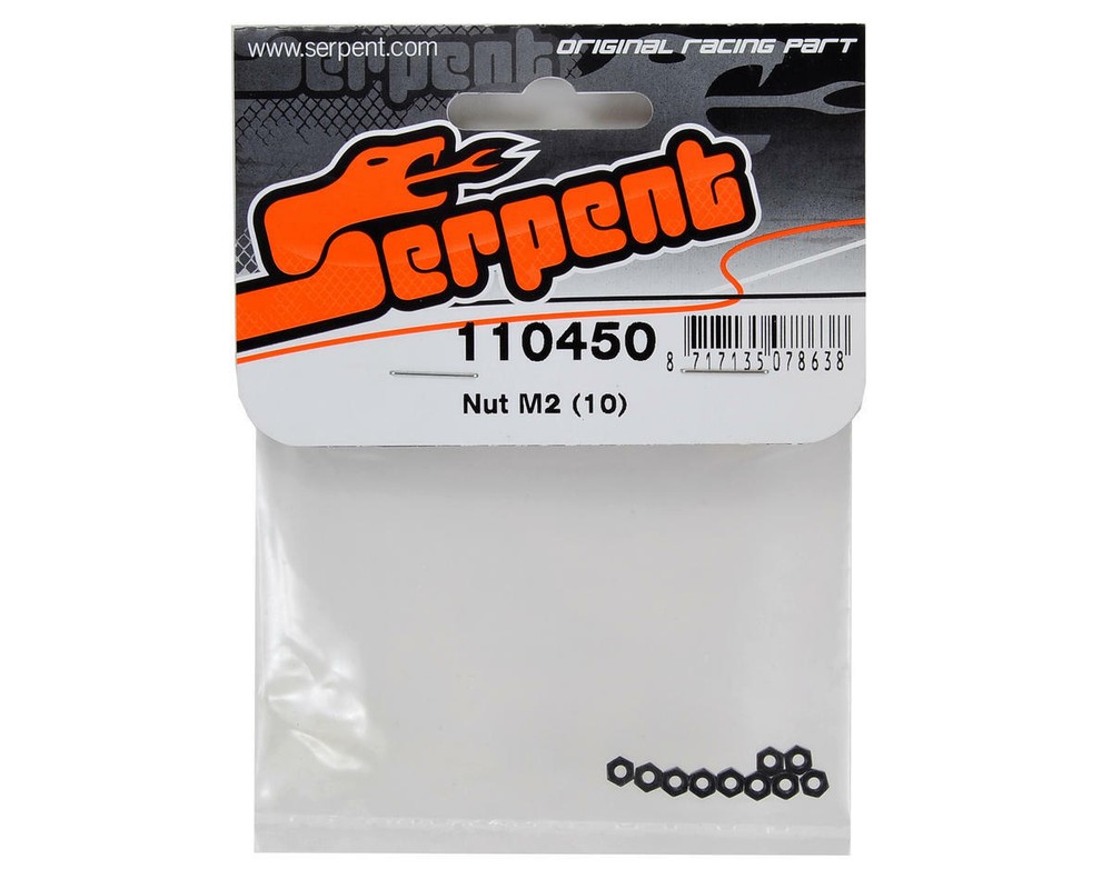 Serpent M2 Nut (10) [SER110450]