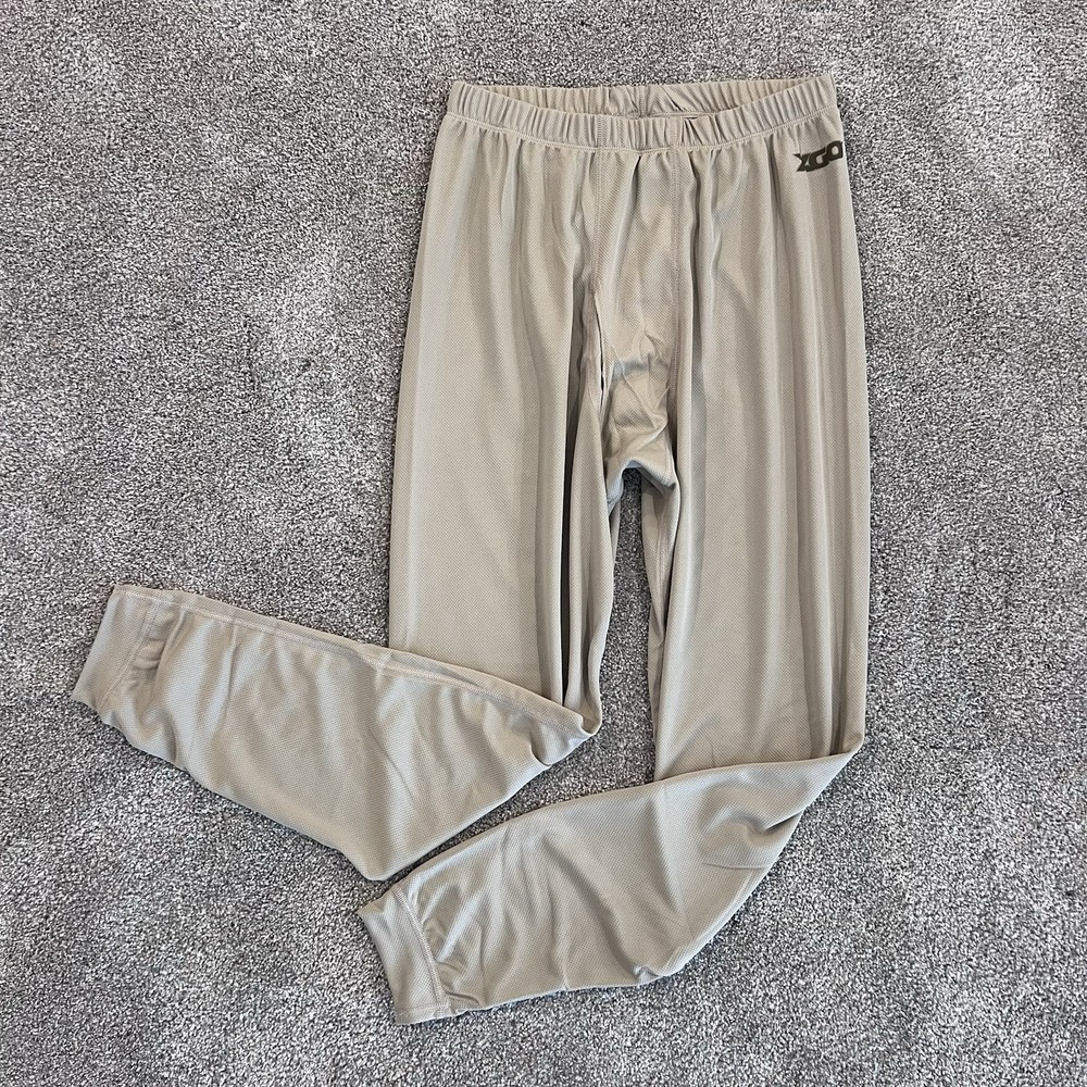 XGO 1st Layer Defense Lightweight Long Pants Base Layer Desert Sand Size Medium