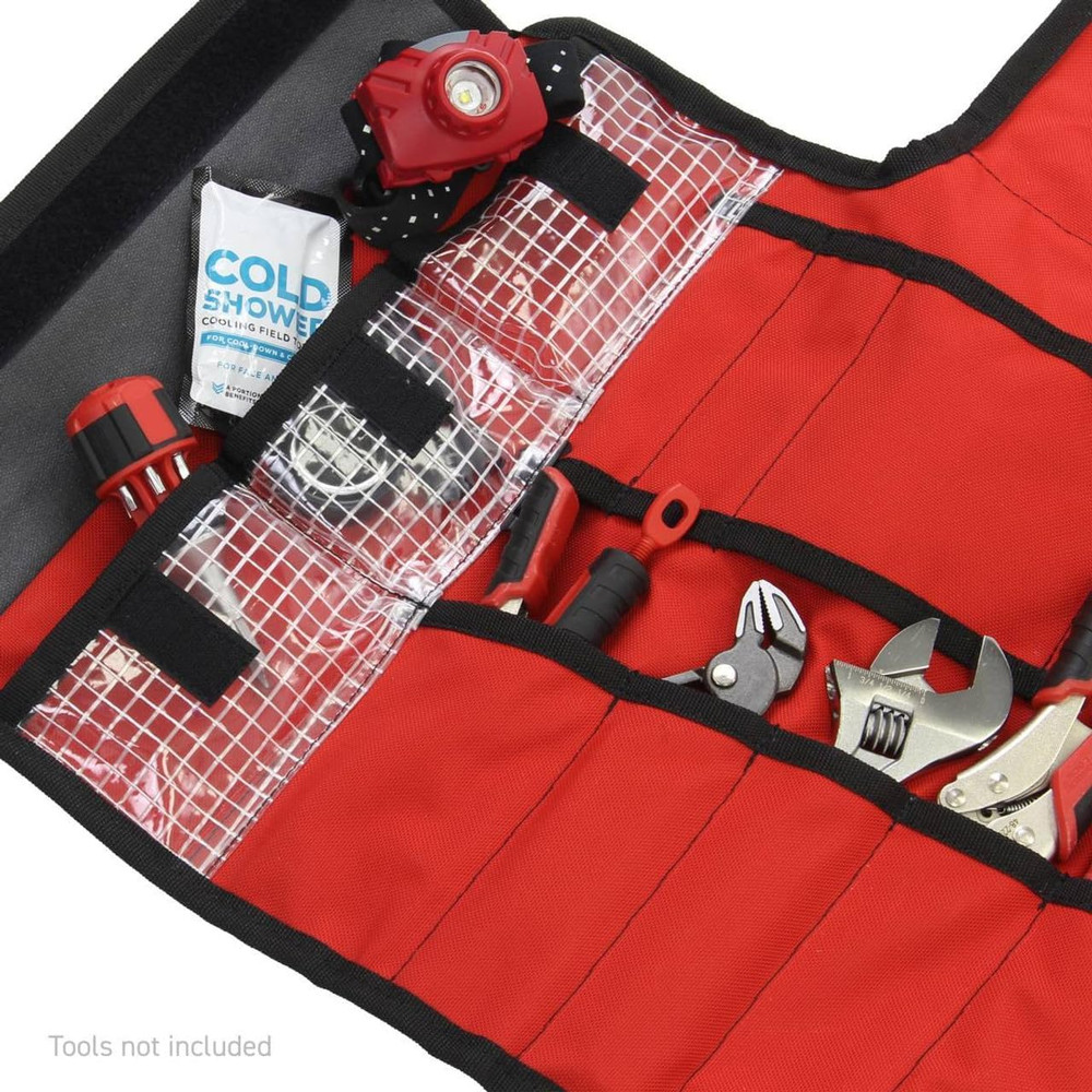 Extra Large Tool Roll - 29"x38.5" Open, Durable Storage Solution