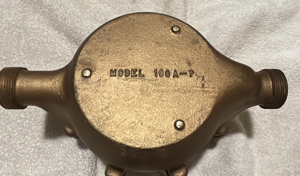 Carlon Meter Co. 100-P Water Meter 1"