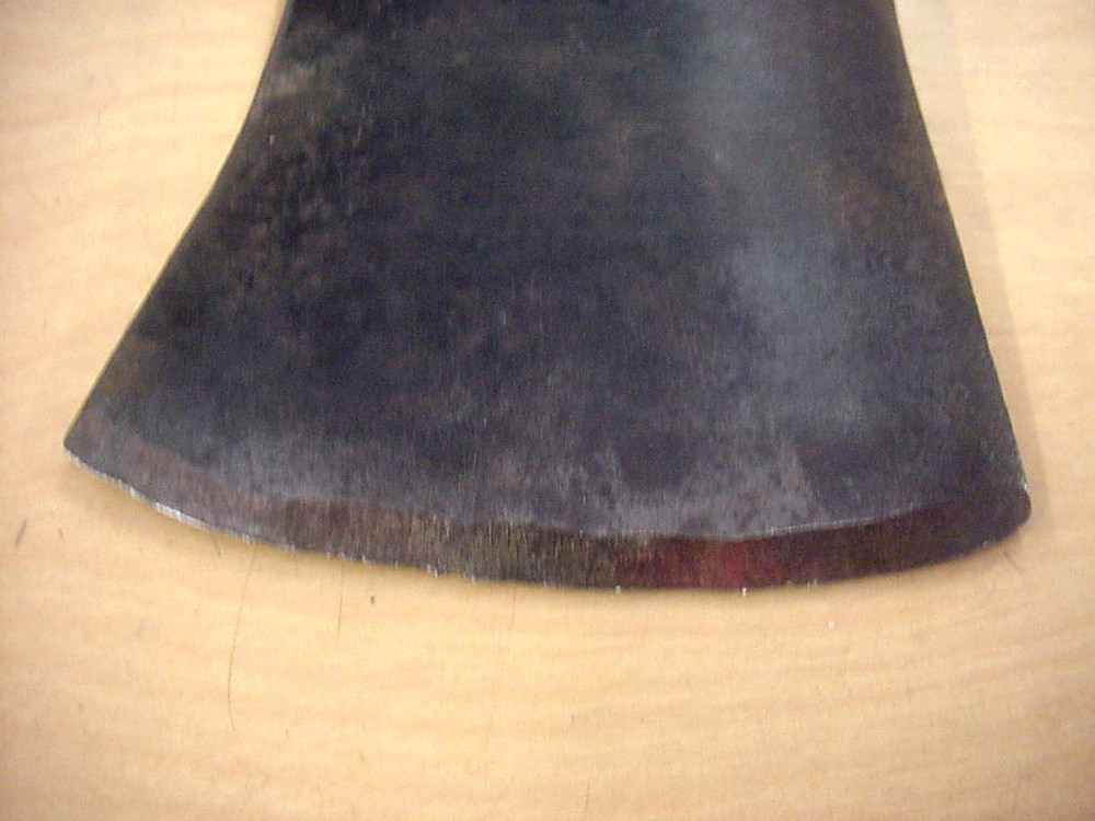 Vintage TRUE TEMPER 3 Lbs. 11.824 oz. Single Bit Axe Head Michigan Pattern