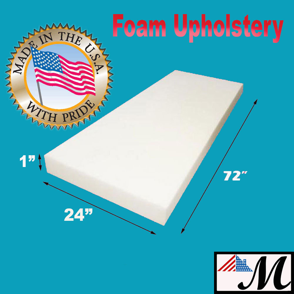 High Density Upholstery Seat Foam Cushion Replacement Per Sheet Standard Sizes