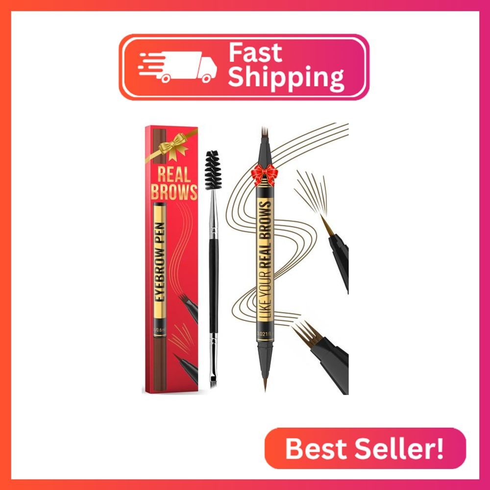Vevivia Beauty Eyebrow Pen - Microblading eyebrow pencil with Micro-Fork Tip & P