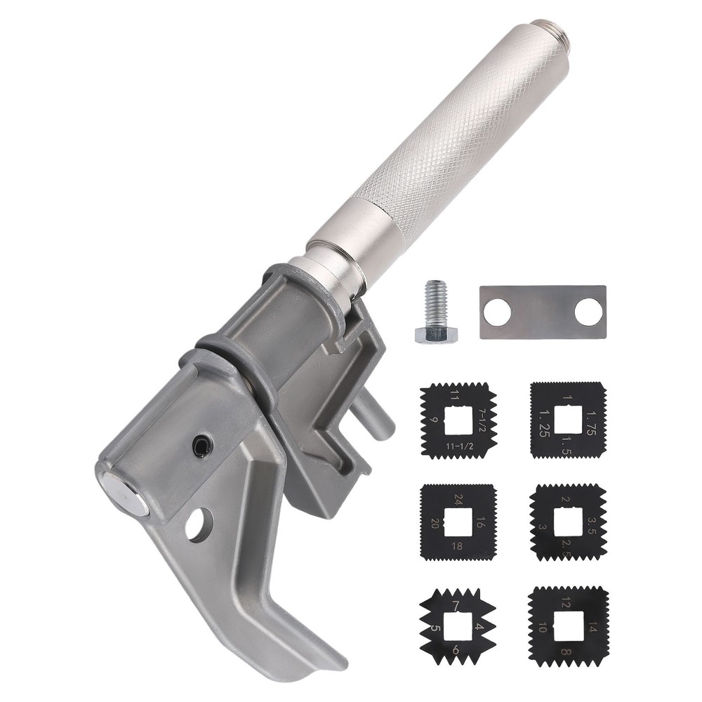 7402 Universal Outside Thread Chaser from 1-1/4” to 5” O.D. threads Kit