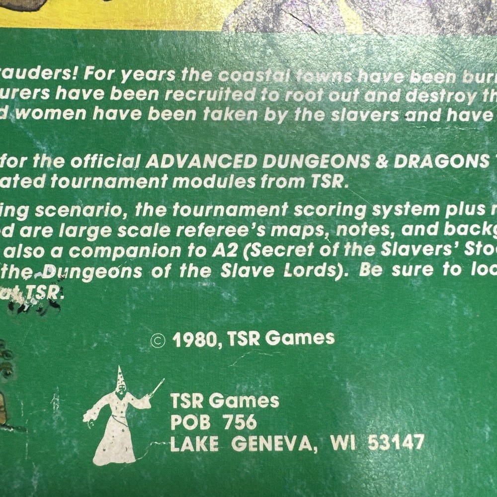 Dungeon And Dragon Dungeon Manual A1