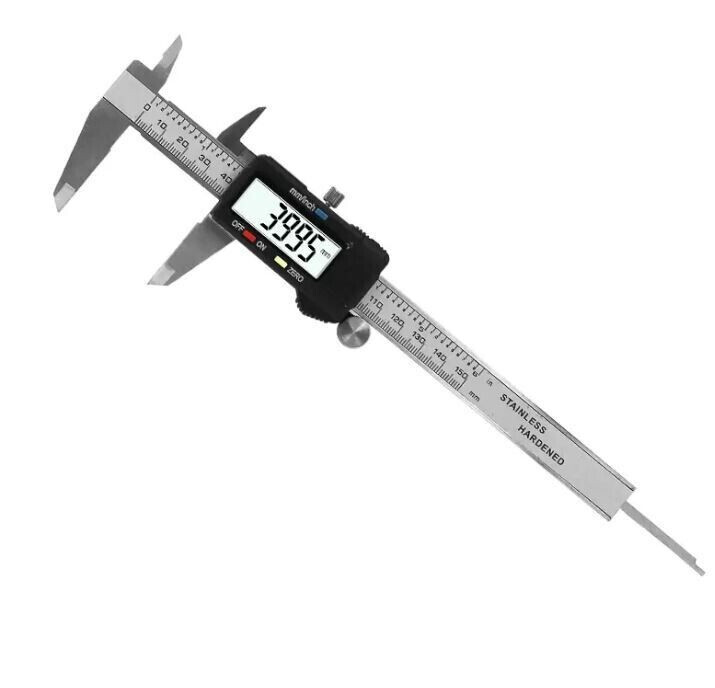 6" 150 mm DIGITAL CALIPER w/ Storage Carrying Box Case TK06