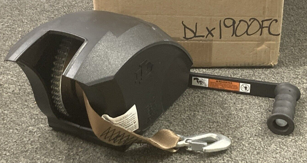 NEW Dutton-Lainson DLX1900FC WINCH HORIZONTAL PULLING 20' STRAP COVERED