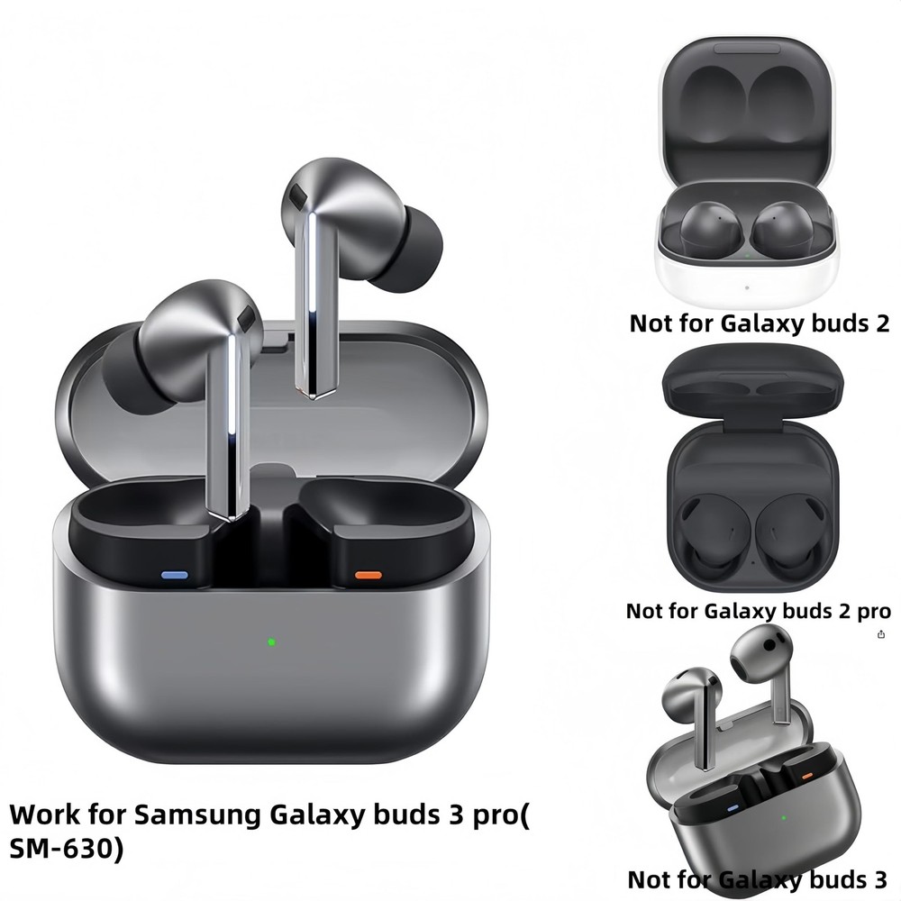 Ear Tips for Galaxy Buds 3 Pro Eartips With galaxy buds3 pro ear tips Black