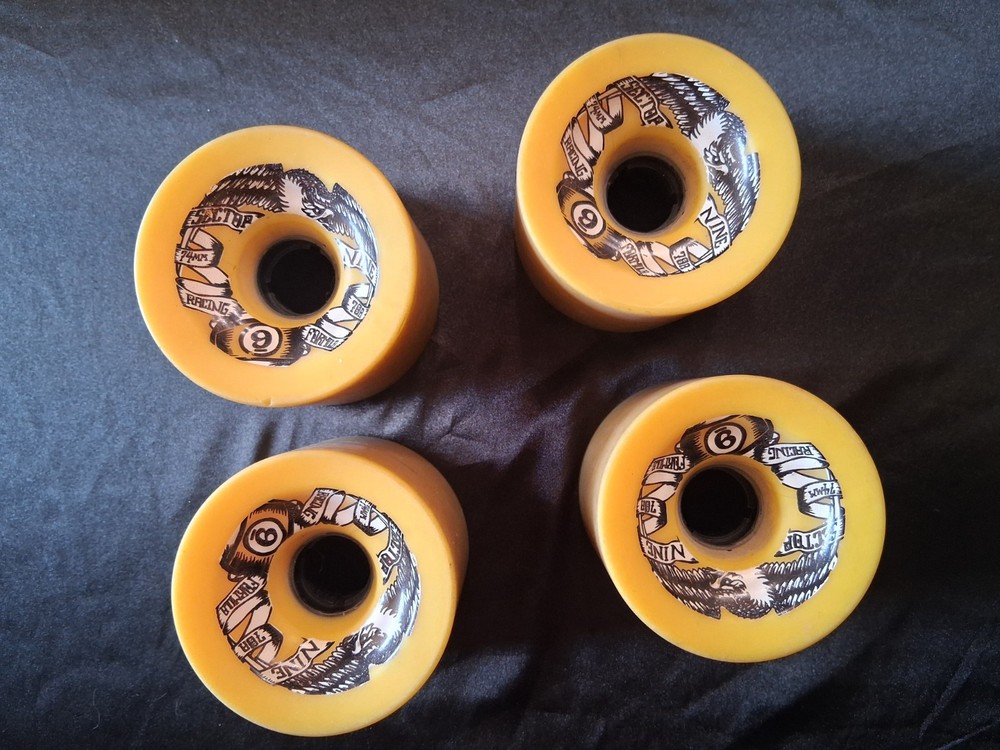 Sector 9 79mm 78a Racing Formula Longboard Wheels Vintage