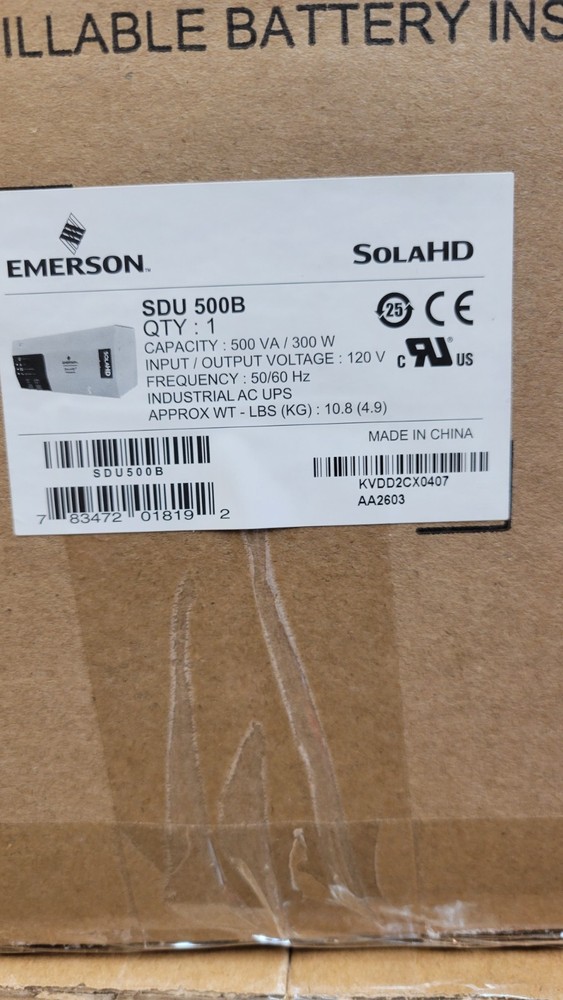 Sola/Hevi-Duty SDU500B