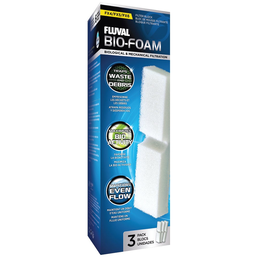 Fluval FX4/FX5/FX6 Foam Insert 3 Pack