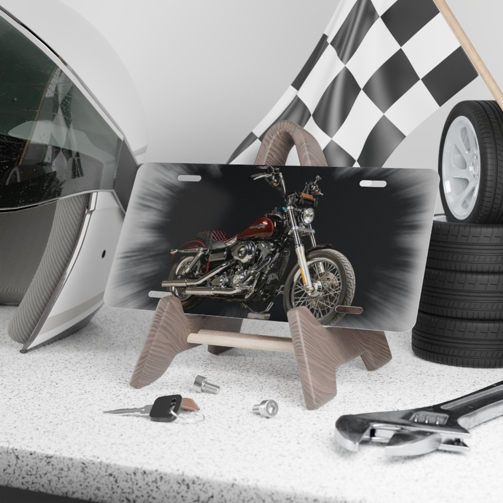 2011 Harley Davidson Dyna Super Glide Custom License Plate