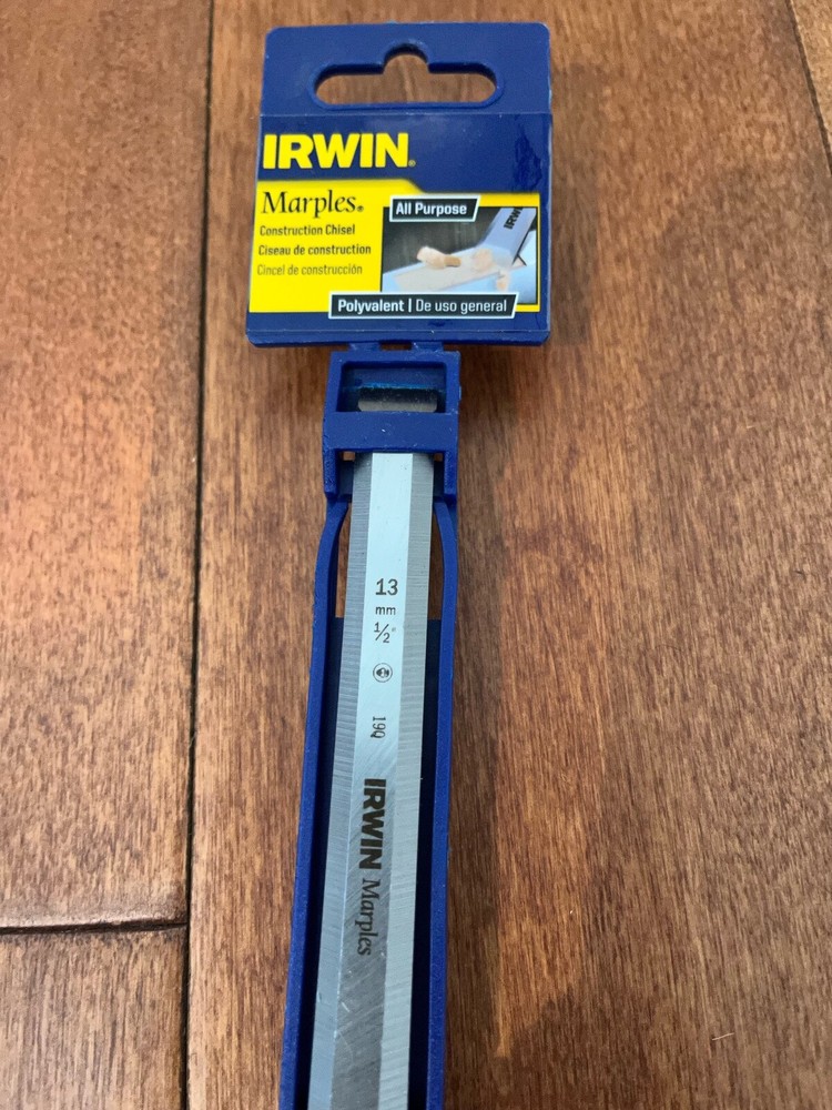 Irwin 1768774 Marples All Purpose 1/2" (13mm) Construction Chisel