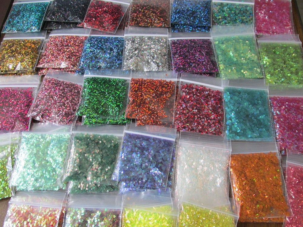 32 pieces Mermaid fish scales glitter bundle