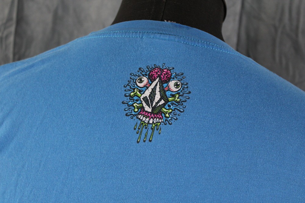 Retro Volcom Shirt - Timbo Phillips Exploding Face - Men's Large