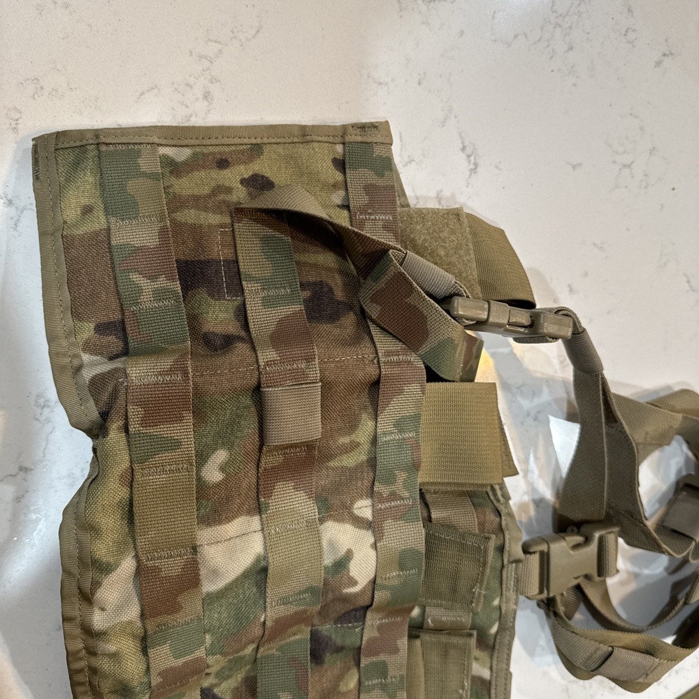 US Army Chest Rig With Attachments Multicam