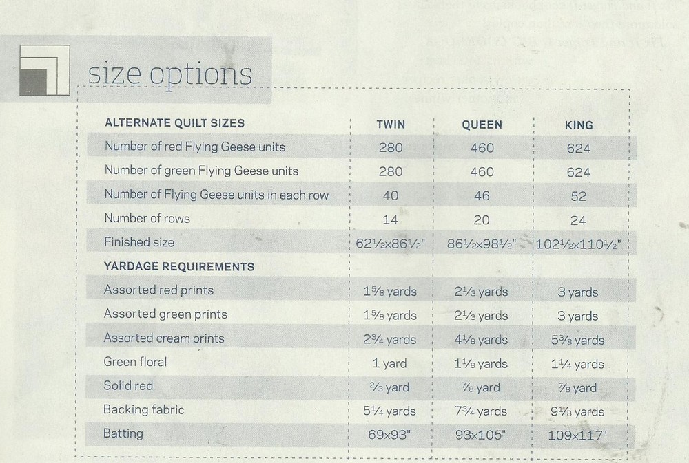 K0457 FLY AWAY HOME QUILT PATTERN/INSTRUCTIONS