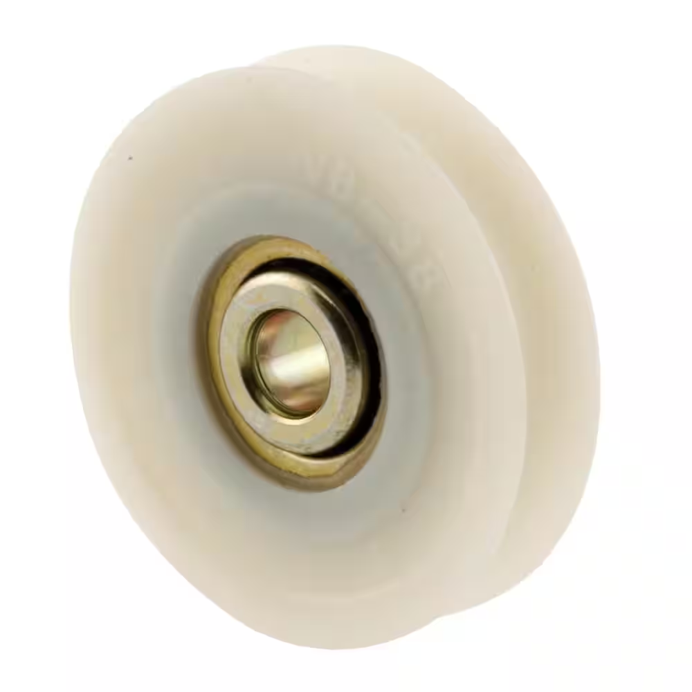 1-1/2 In., Nylon Roller With Ball Bearing Replacement (2-pack)