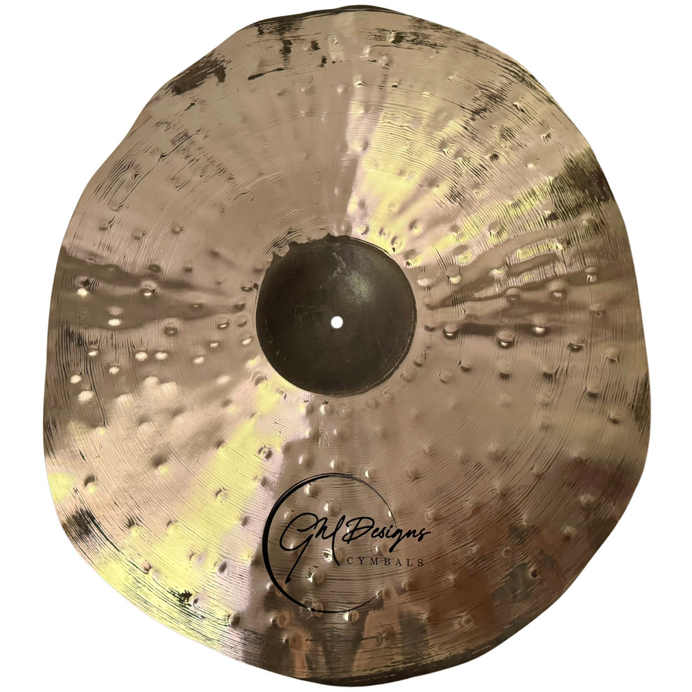 21" GM Designs Onyx Obscure Cymbal - Deep & Thunderous!