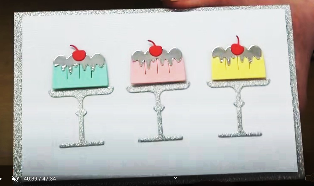 Sizzix Thinlits Party Treats #664523 18pc set Retail $24.99 SO MUCH FUN!!!