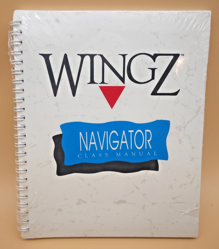 Vtg Wingz Navigator Class Manual Informix Software Training Guide Sealed 1990