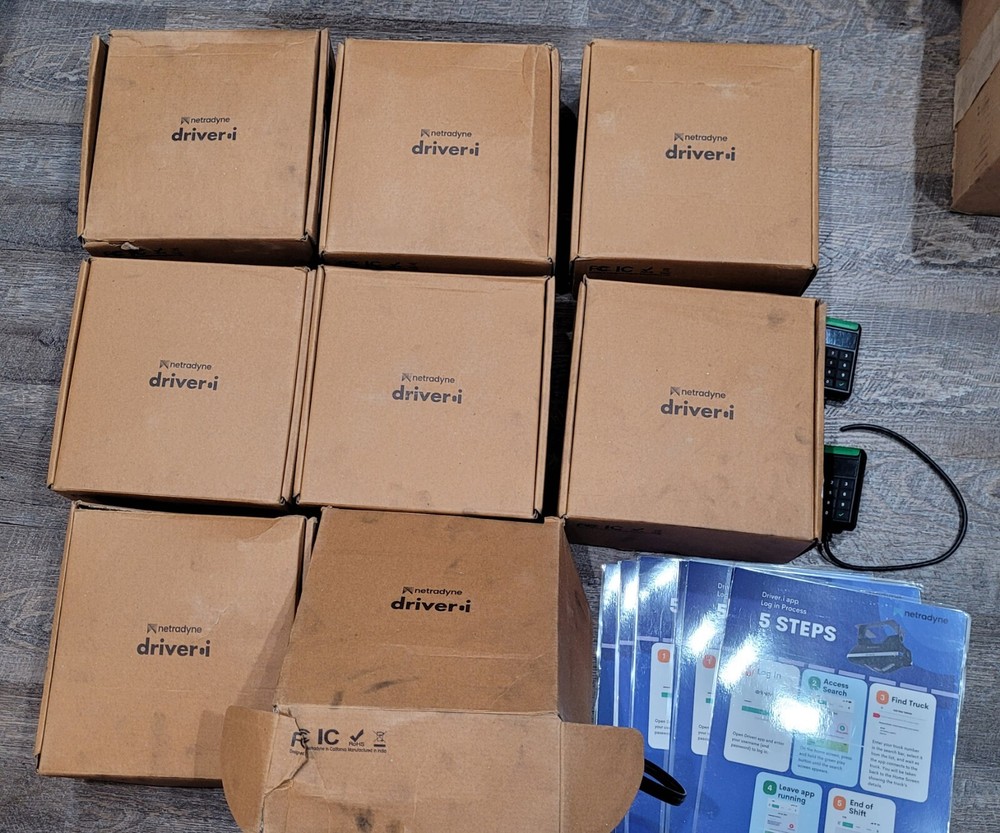 8 Sets Of SmartDrive SmartRecorder4 Kit (SR4 Controller, Sensor, Camera, Keypad)