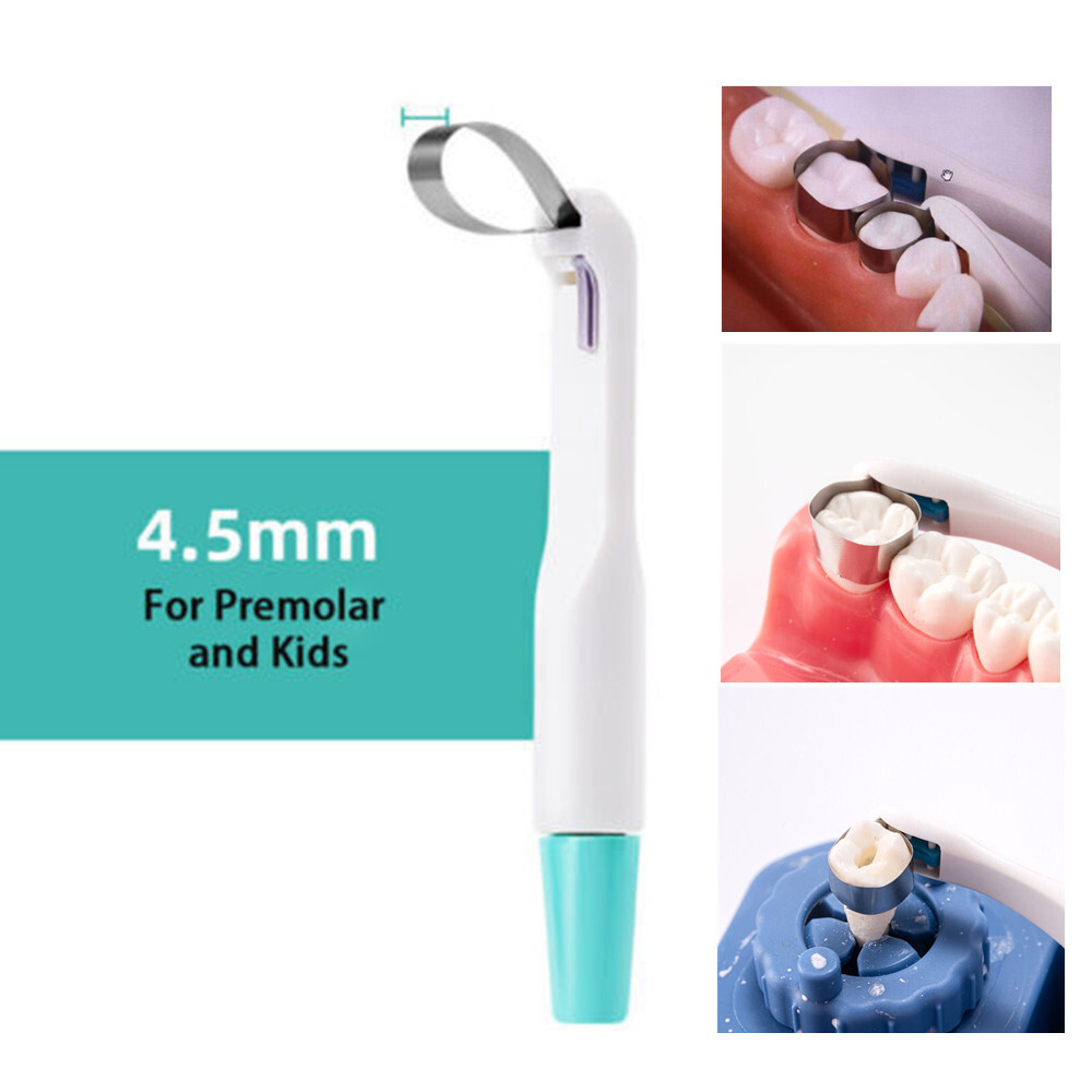 10x Dental PRO Matrix Bands Adjustable Holder Matriz Matrices Clamp 4.5 Premolar