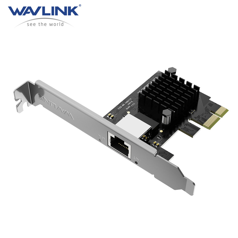 1G PCIe Network Card RTL8111H 1000Mbps Ethernet Adapter for Windows/Linux