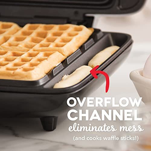 Dash Deluxe No-Drip Waffle Iron Assorted Colors , Styles , Pattern Names