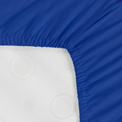 Everyday Kids Fitted Crib Sheet - Royal Blue