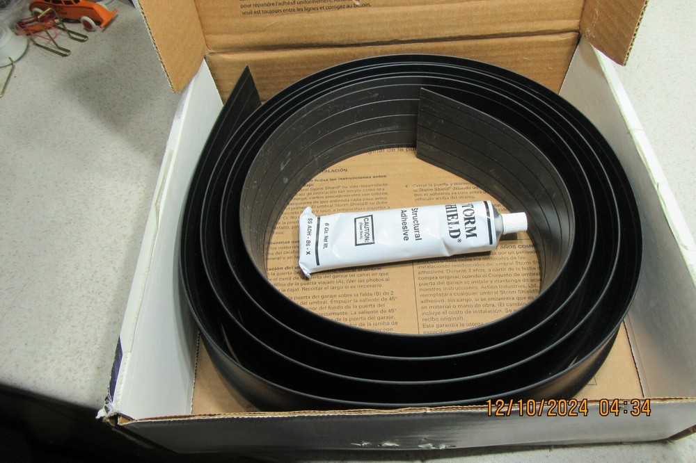 Storm Shield Garage Door Threshold 10'