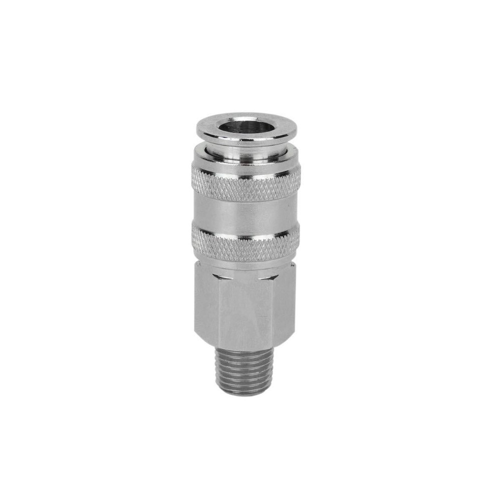 Milton 744 Universal Coupler, 1/4" body; 1/4" MNPT