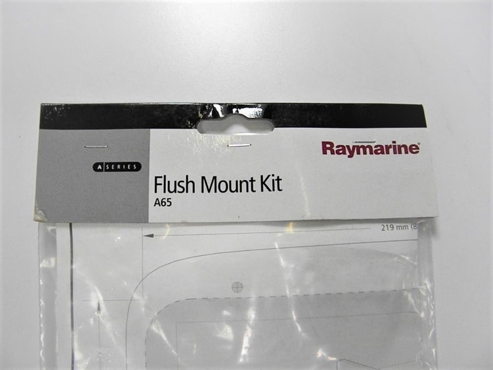 Raymarine E36017 Flush Mount Kit for A65 Classic Multifunction Display **New**