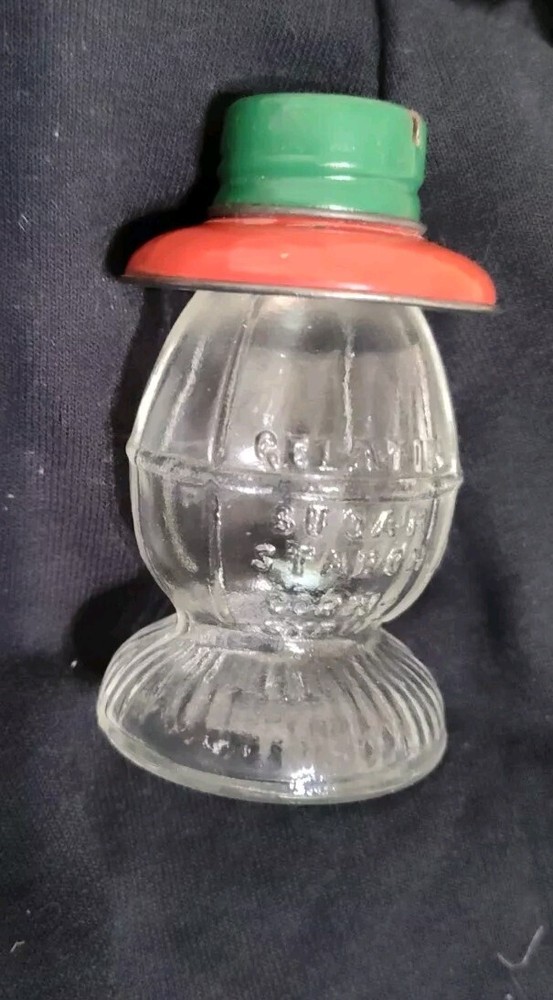 Vintage Strough Railroad Latern Christmas Candy Container Toy