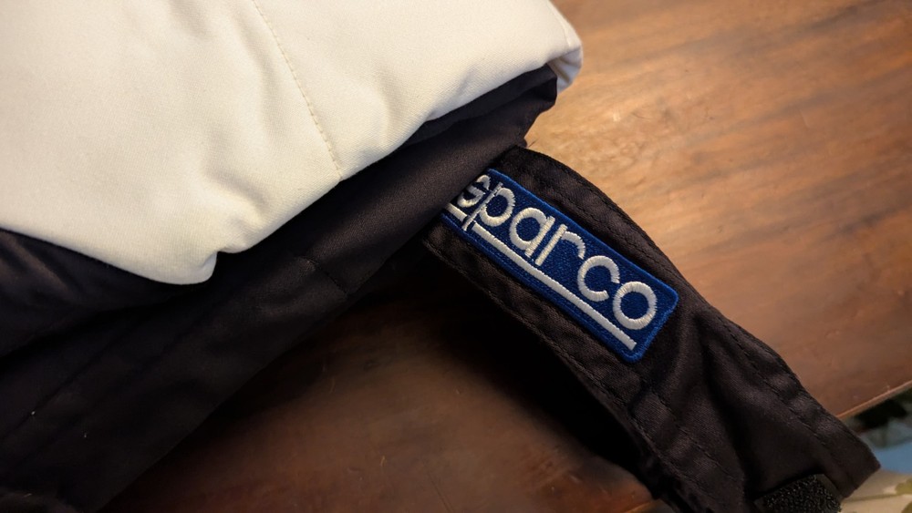 Sparco Suit Jade Medium | Black/White