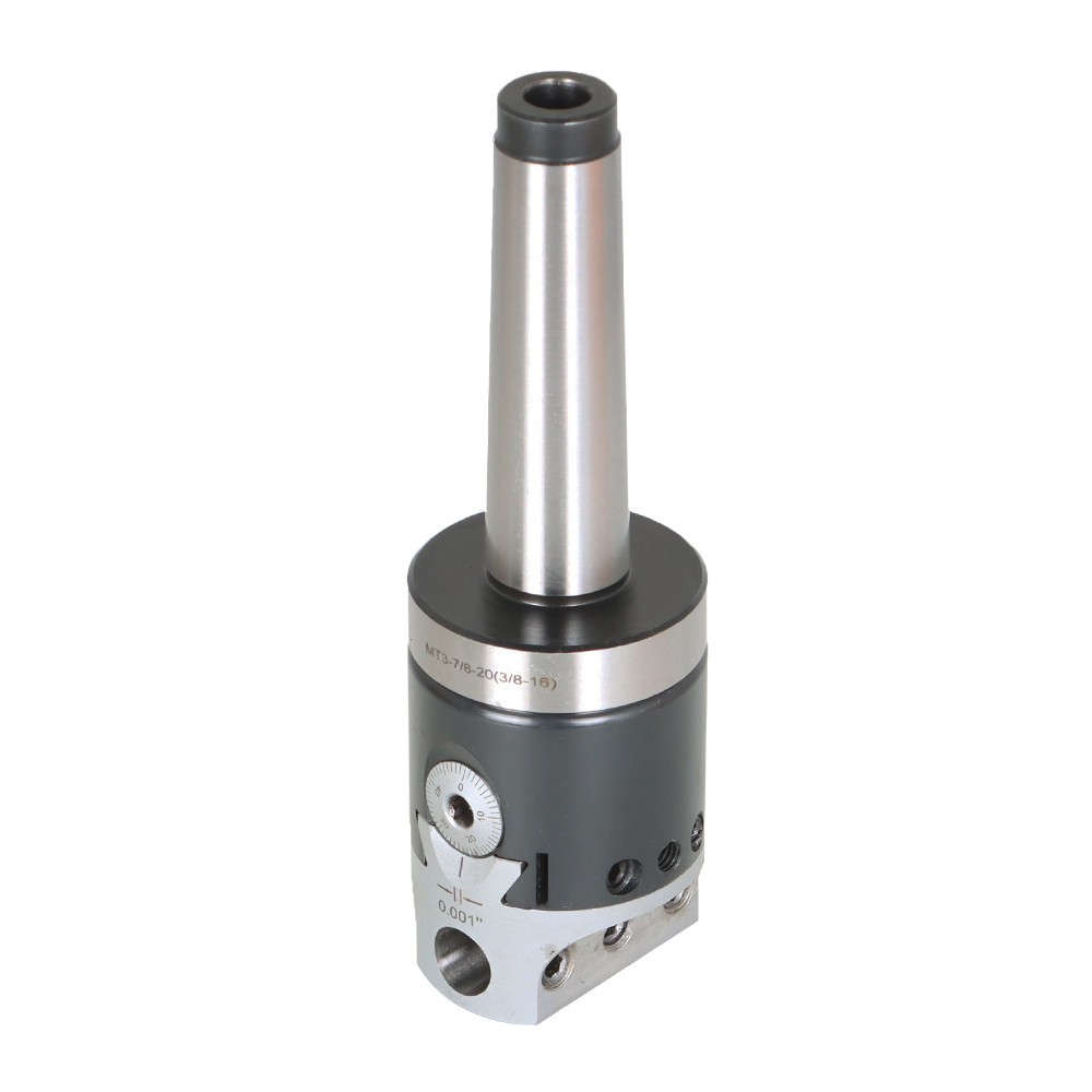 Boring Head Boring Tool Set (2 Inch Head & MT3 & 1/2 Inch)